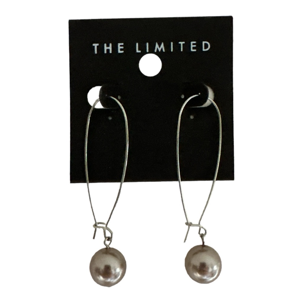 Pearlescent Drop Earrings 10$